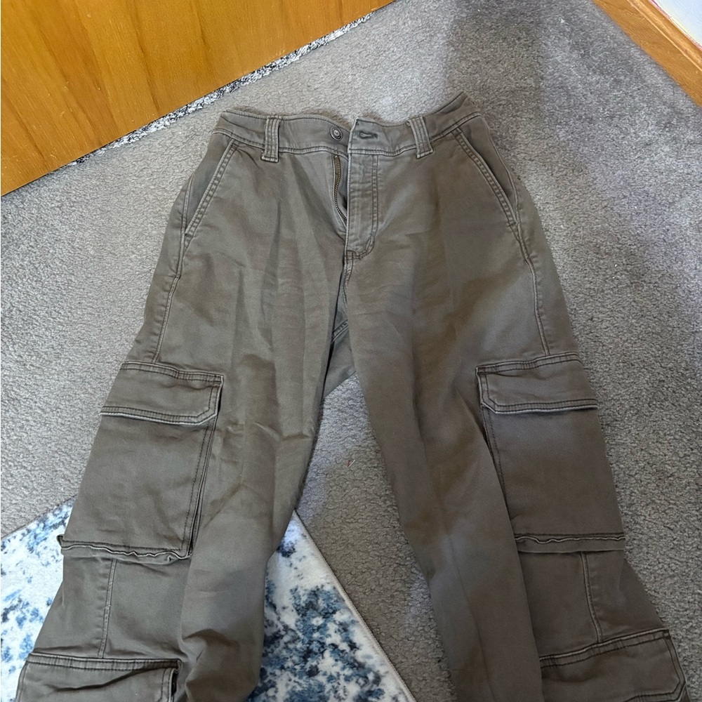 Women’s Cargo Pants - Olive Green